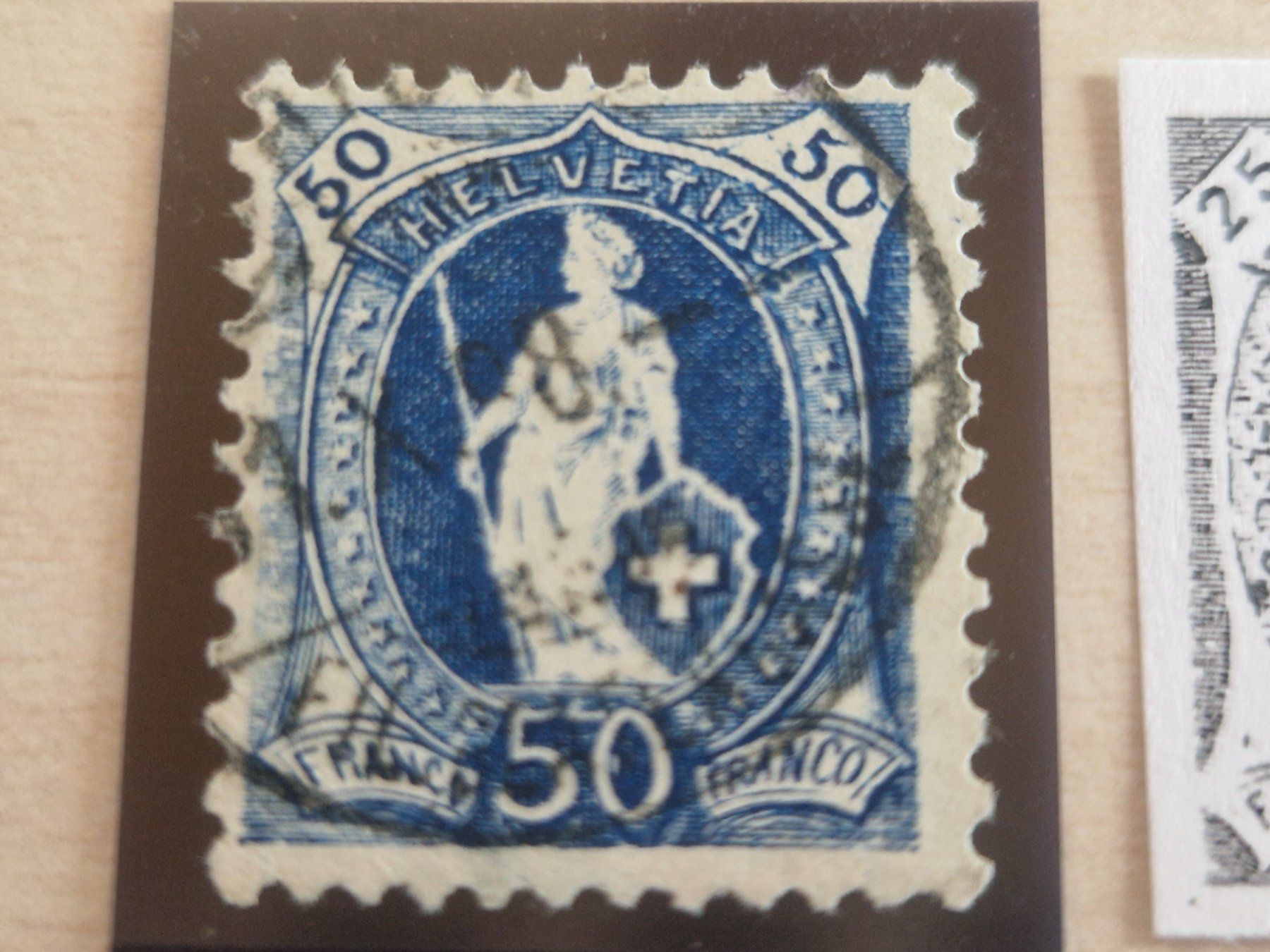 Tous les timbres: Stehende 70D, signiert, Top Plattenfehler 2.26/I, ab 1.- – D'occasion à Burgdorf par Glossy01 1