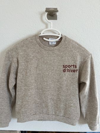 Zara Pullover beige Grösse 116 gebrauchter Zustand