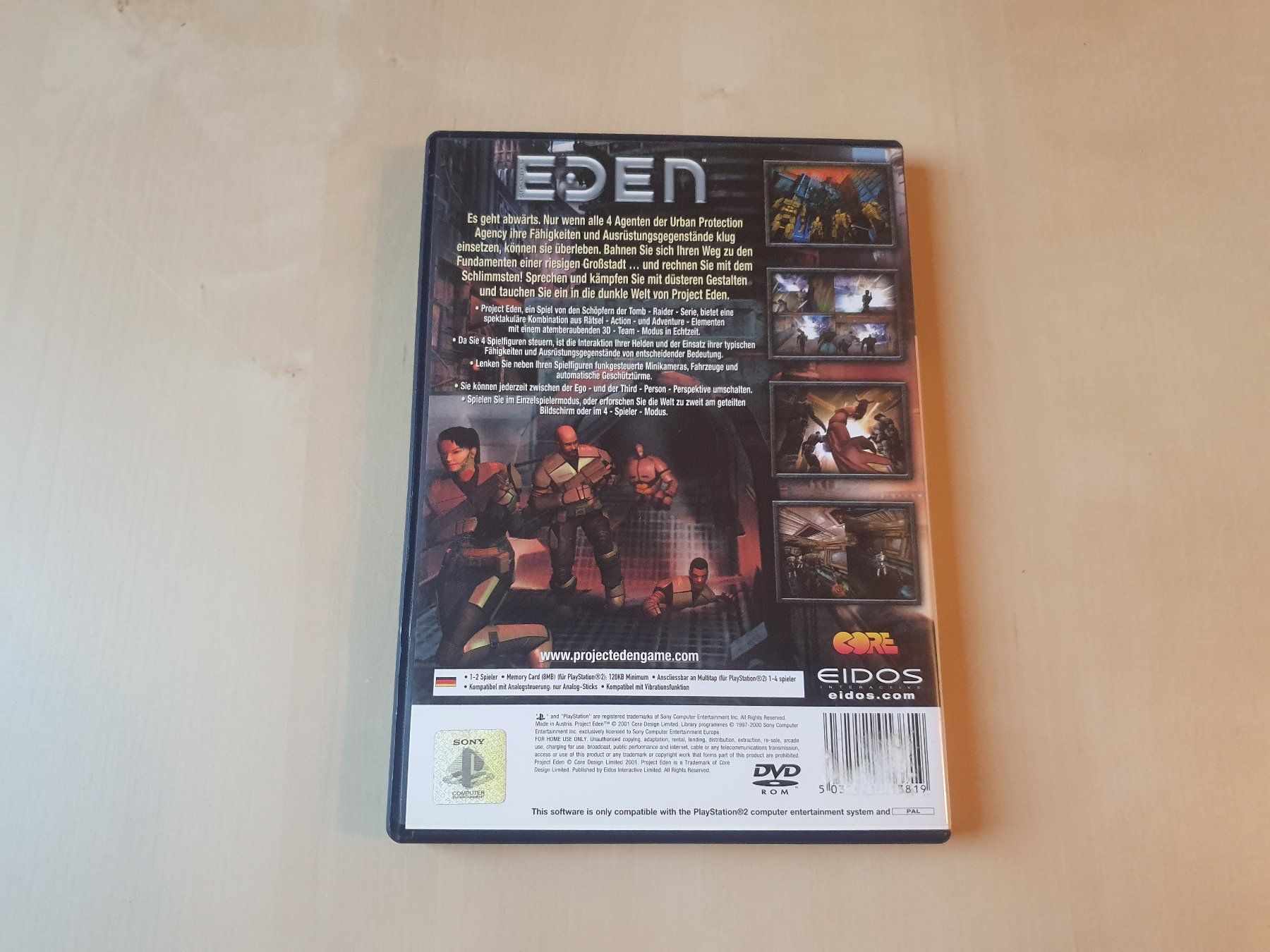 Sony Giochi: Project Eden – Usato da Stansstad venduto da collectorsshop 1
