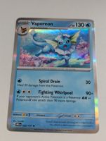 Vaporeon PRE EN 022/131 Pokemon Card Holo Prismatic Eevee