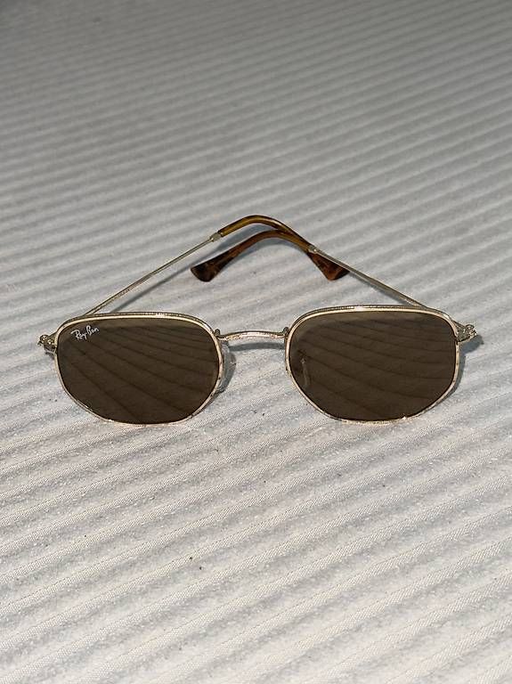 Occhiali & Lenti: Rayban Sonnenbrille Gold – Usato da Amriswil venduto da lauraview 2