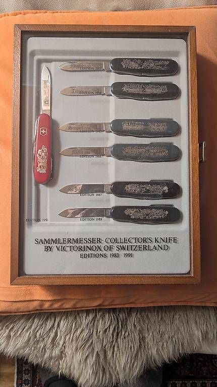 Coltelli tascabile: Original Sammlerbox Schweizer Viktorinox Messer – Usato da Winterthur venduto da uri55 2