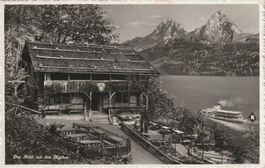 Rütli mit Dampfschiff