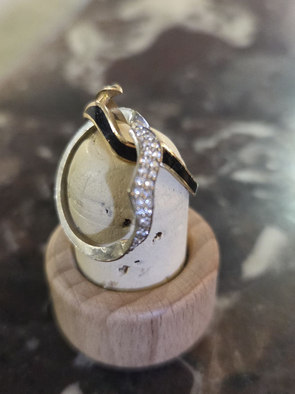Anelli: weiss / gelbgold Diamantring  / "750" – Nuovo (secondo la descrizione) da Burg im Leimental venduto da Spuma87 2