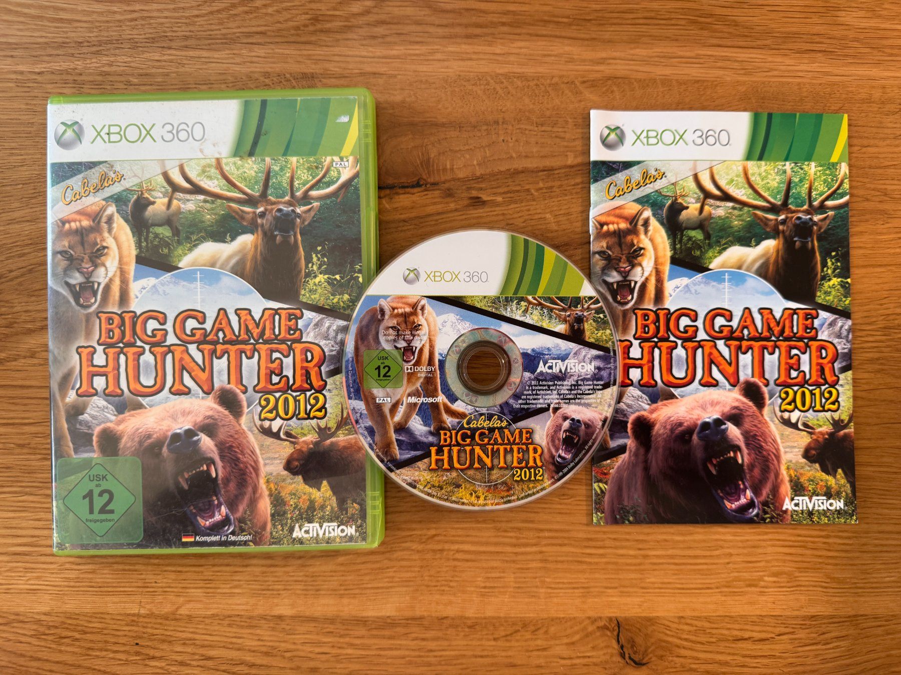 Microsoft Giochi: Cabela's Big Game Hunter 2012 - Xbox 360 Game - Deutsch – Usato da Schaffhausen venduto da bec_82fj
