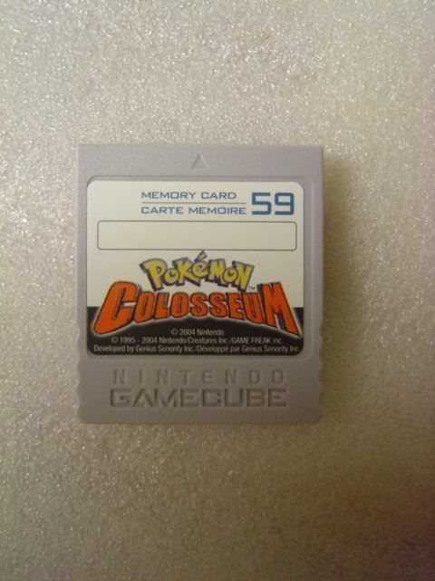 Memory Units & Memory Cards: Nintendo Gamecube ORIGINAL Memory Card – Gebraucht aus Pambio Noranco von Pol69