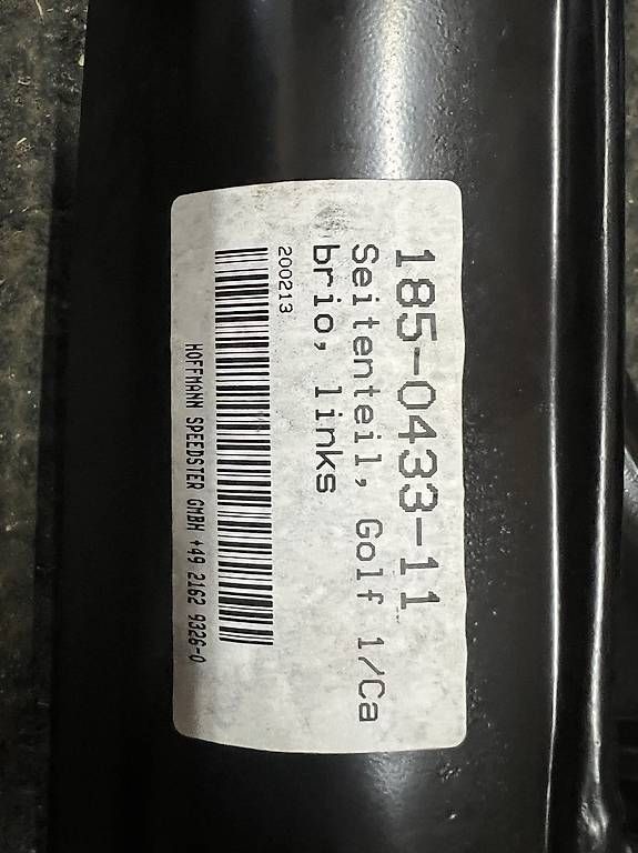 Tutti pezzi di ricambio auto: Vw Golf 1 Cabrio Seitenteil – Usato da Zuzwil SG venduto da Niederer_1991 1