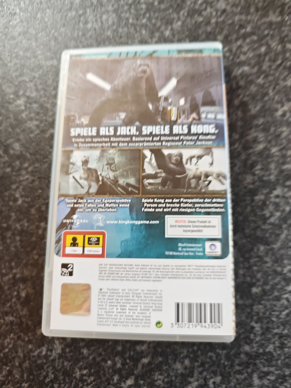 Giochi: Peter Jackson's King Kong PSP Spiel – Usato da Attiswil venduto da JP1291 1