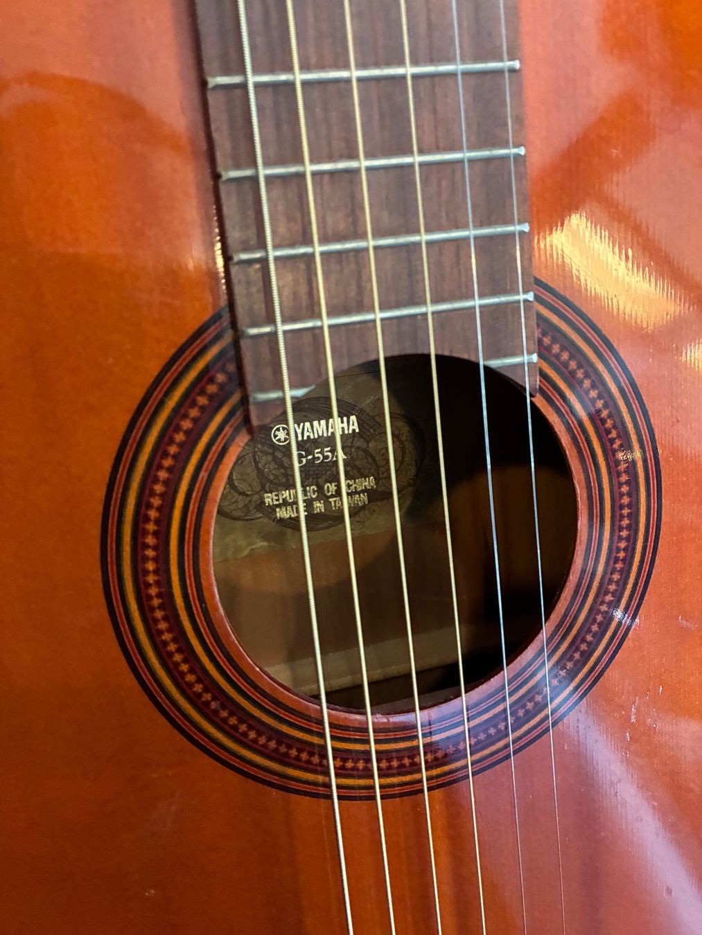 Musikinstrumente: Yamaha G-55A - Klassische Gitarre – Gebraucht aus Wängi von mak_57tm