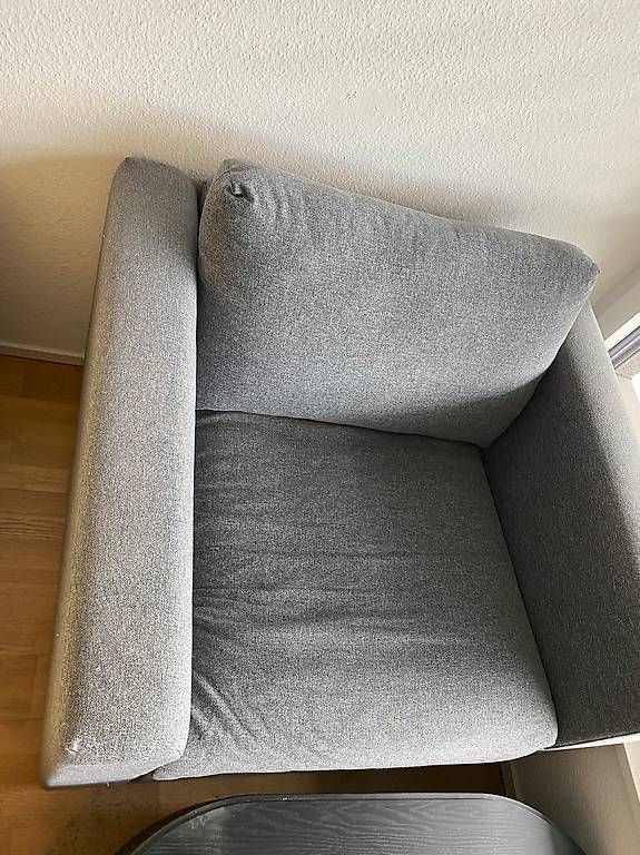 Sessel: Sessel, mittelgrau – Neu und originalverpackt aus Basel von ghi_hw9w 1