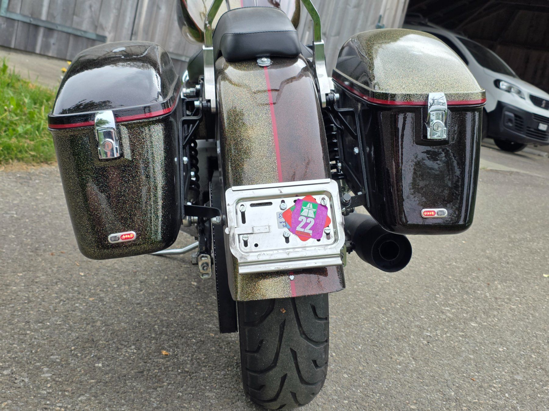 Harley-Davidson Chopper: Harley Davidson Dyna Super Glide, Top Zustand! – Usato da Biglen venduto da Outlaw-2696 5