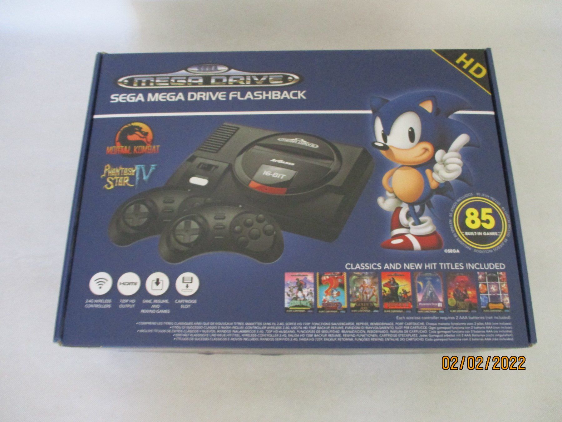 Sega Console: SEGA Mega Drive Flashback mit 85 Spielen – Nuovo (secondo la descrizione) da Liestal venduto da Disc-Point