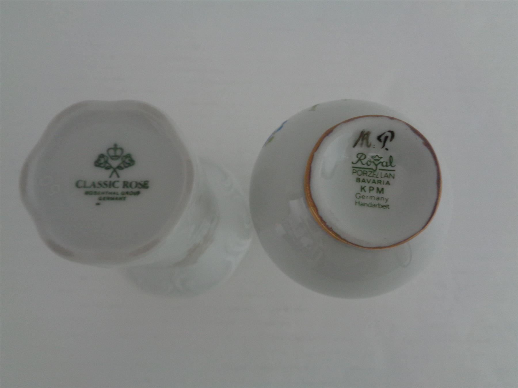 Vasi & Recipienti: 2 kleine Vasen Rosenthal + Royal KPM – Usato da Chur venduto da omonia 5