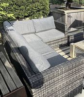 Rattan Lounge zu verkaufen