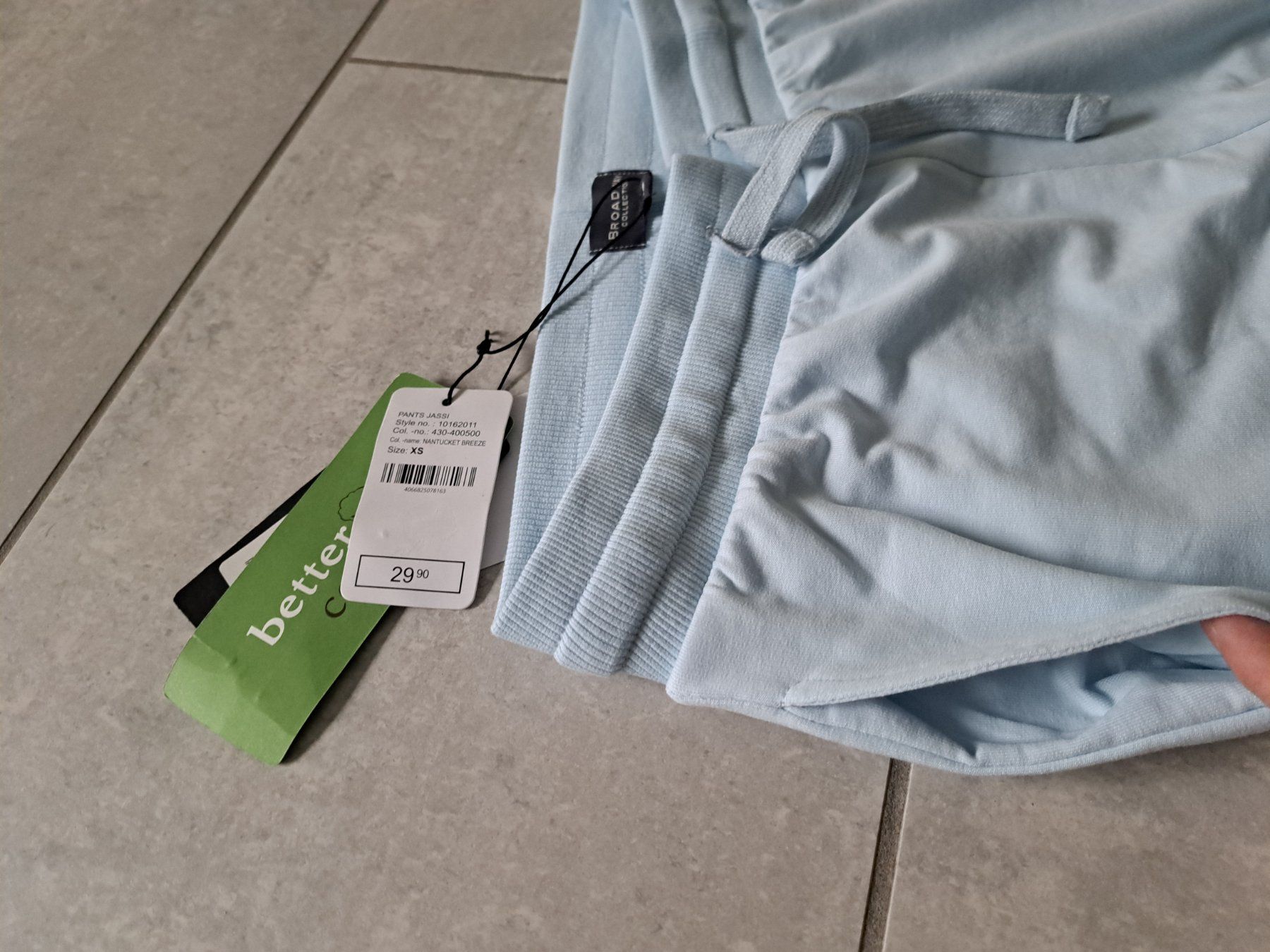 Pantaloni: Dünne Trainerhose BROADWAY hellblau Gr. XS NEU – Nuovo e nell'imballaggio originale da Killwangen venduto da KIANA08 1