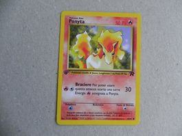 Ponyta Pokémon Sammelkarte 1. Edition Ausgabe 1999-2000 VP