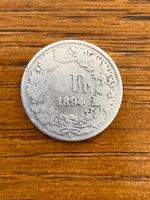 ab 1.00.- Fr.  /   1/2  Franken  "1894"