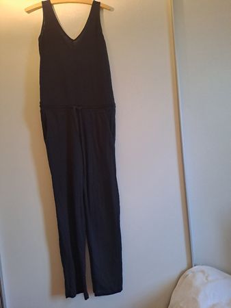 Damen Jumpsuit Majestic Filatures Gr.1 dunkelblau Leinen neu