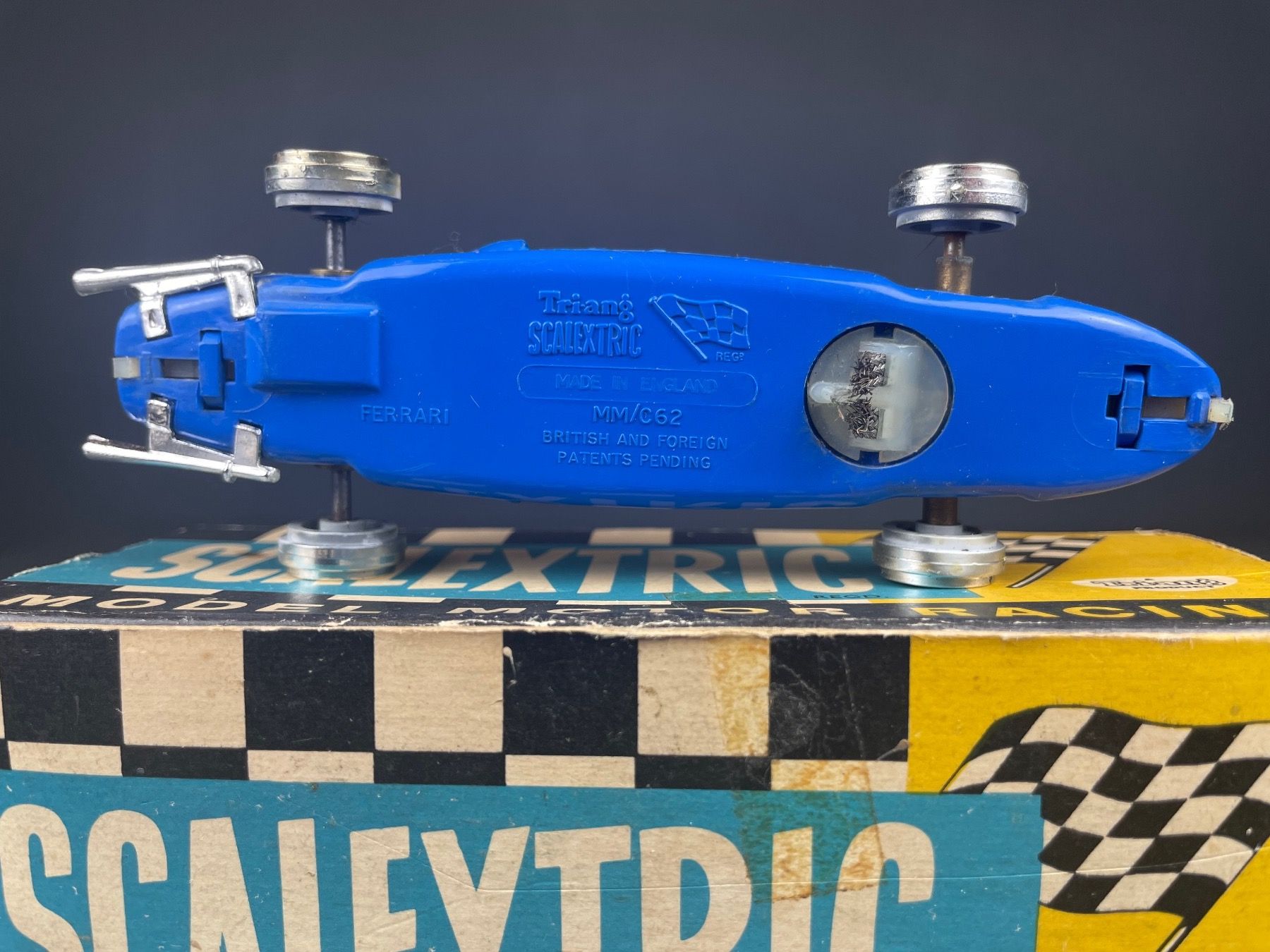 Piste: Scalextric C62 Ferrari Shark Nose Blue #21 – Nuovo (secondo la descrizione) da Genthod venduto da lightyear63 5