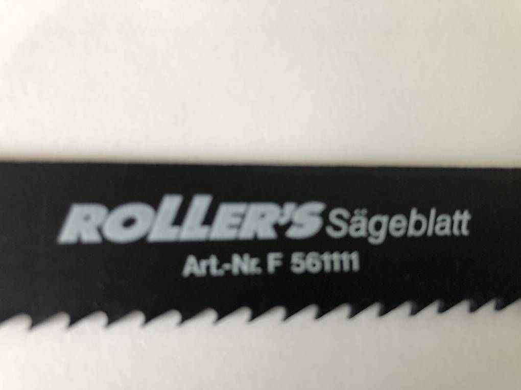 Seghe: Sägeblatt ROLLER 561111 f. Holz – Usato da Bronschhofen venduto da kar_xv5p 1