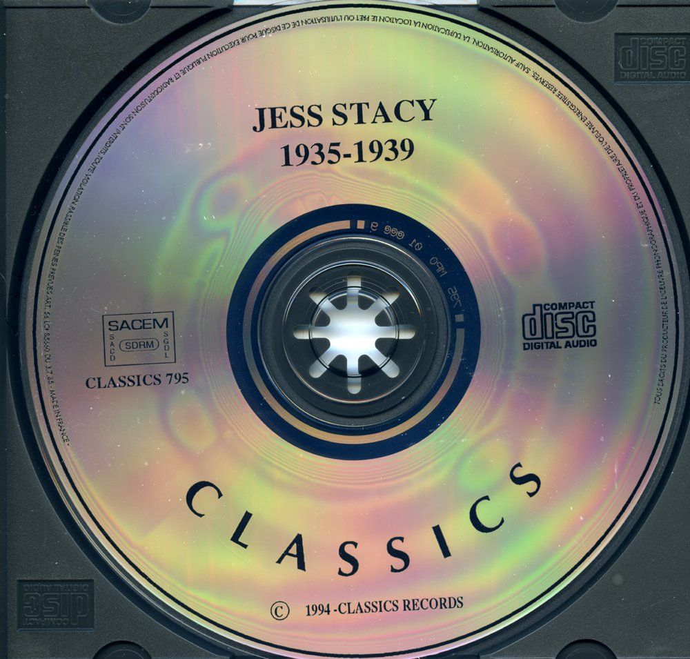 CD: Jazz-CD:  Jess Stacy 1935 - 1939  (Classics) – Usato da Hochfelden venduto da mue_lhm9 2