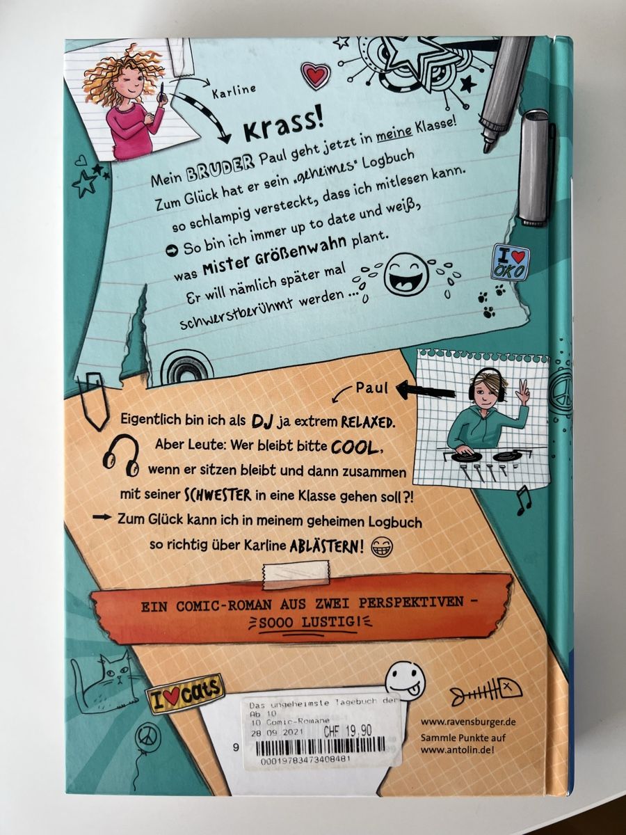 Bücher: das ungeheimste tagebuch der welt – Gebraucht aus Uitikon Waldegg von chrigi.ruch 1