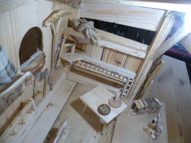 Tutte le decorazioni: Krippe/ Eigenbau/  Gross mit Beleuchtung Nr.23 – Nuovo (secondo la descrizione) da Effretikon venduto da Heimstudio 8