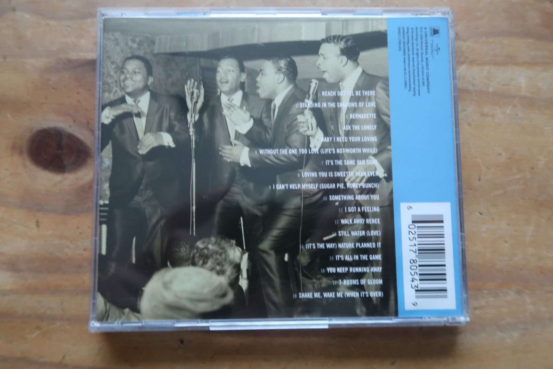 CD: FOUR TOPS - THE DEFINITIVE COLLECTION  - CD – Usato da Basel venduto da Patiscat 1