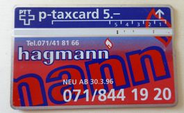 Taxcard Hagmann