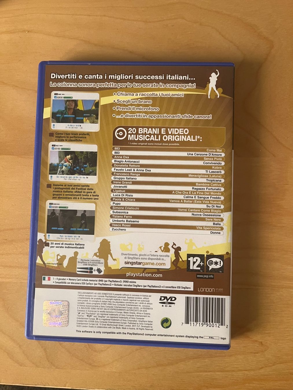 Giochi: Singstar Italian Greatest Hits – Usato da Genève venduto da Moe22 1