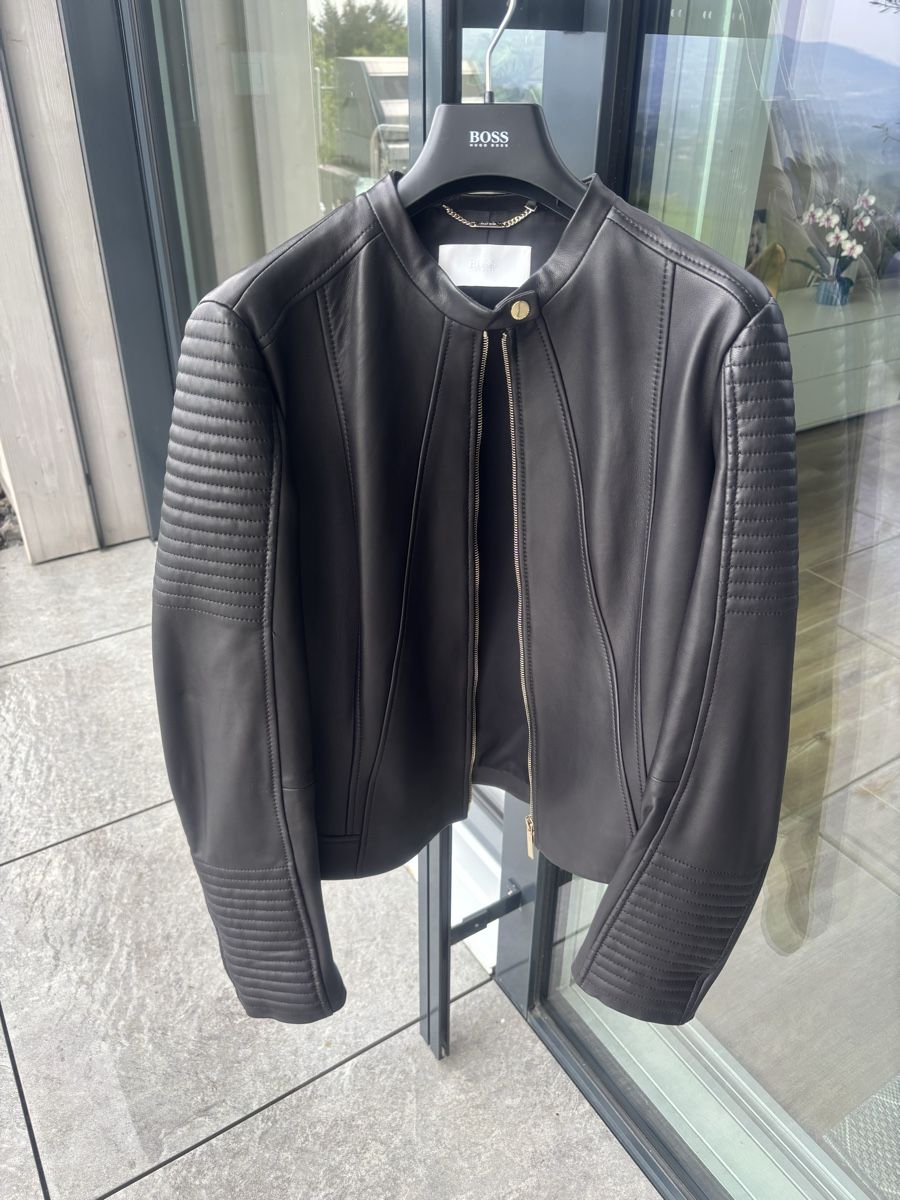 Hugo Boss Jacken: Hugo Boss - veste cuir souple – Gebraucht aus Chamby von vuittonista 3