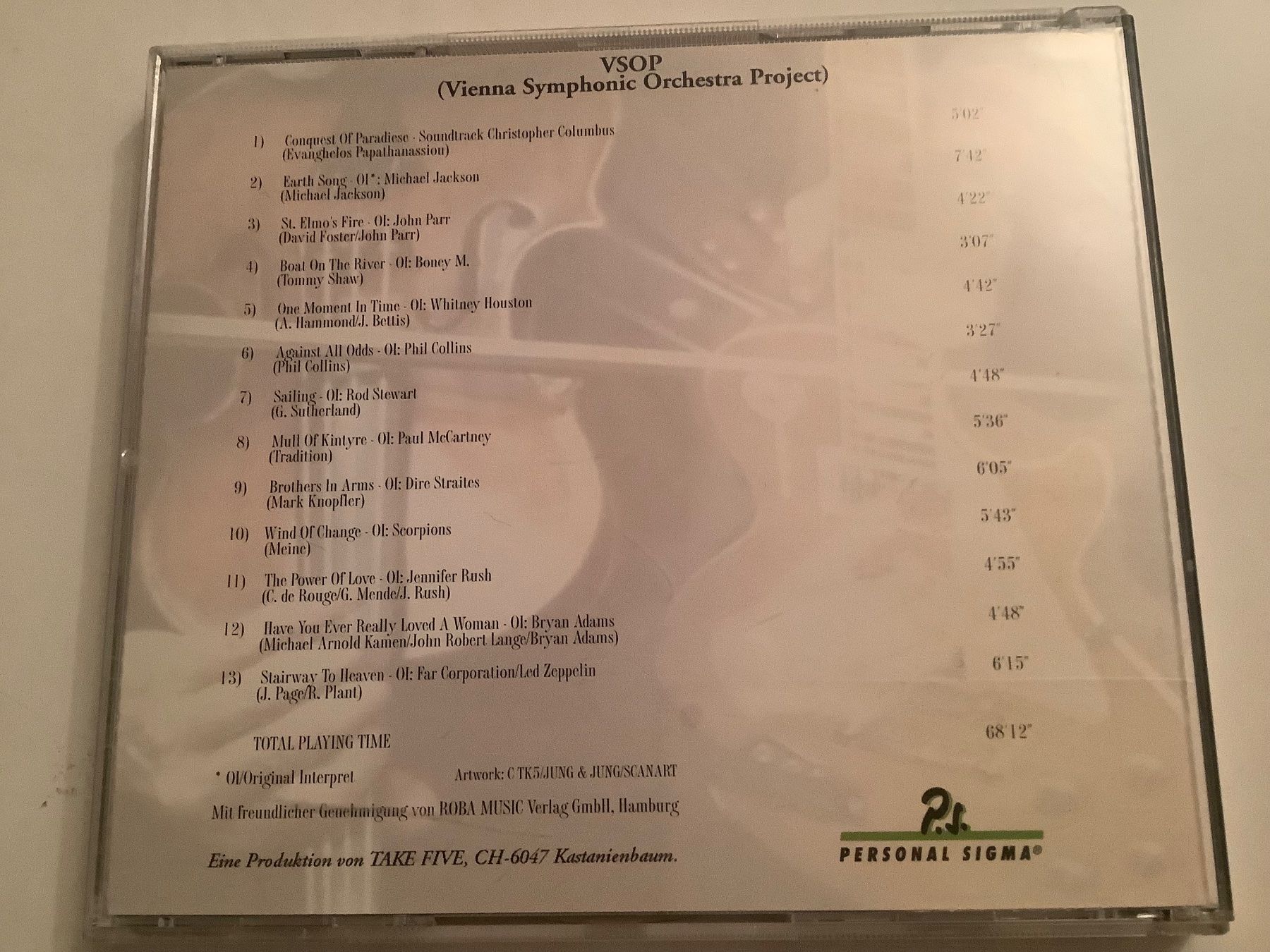 CDs: Vienna Symphonic Orchestra Project / Pop&Rock meets Classic – Gebraucht aus Dübendorf von Shreck 1