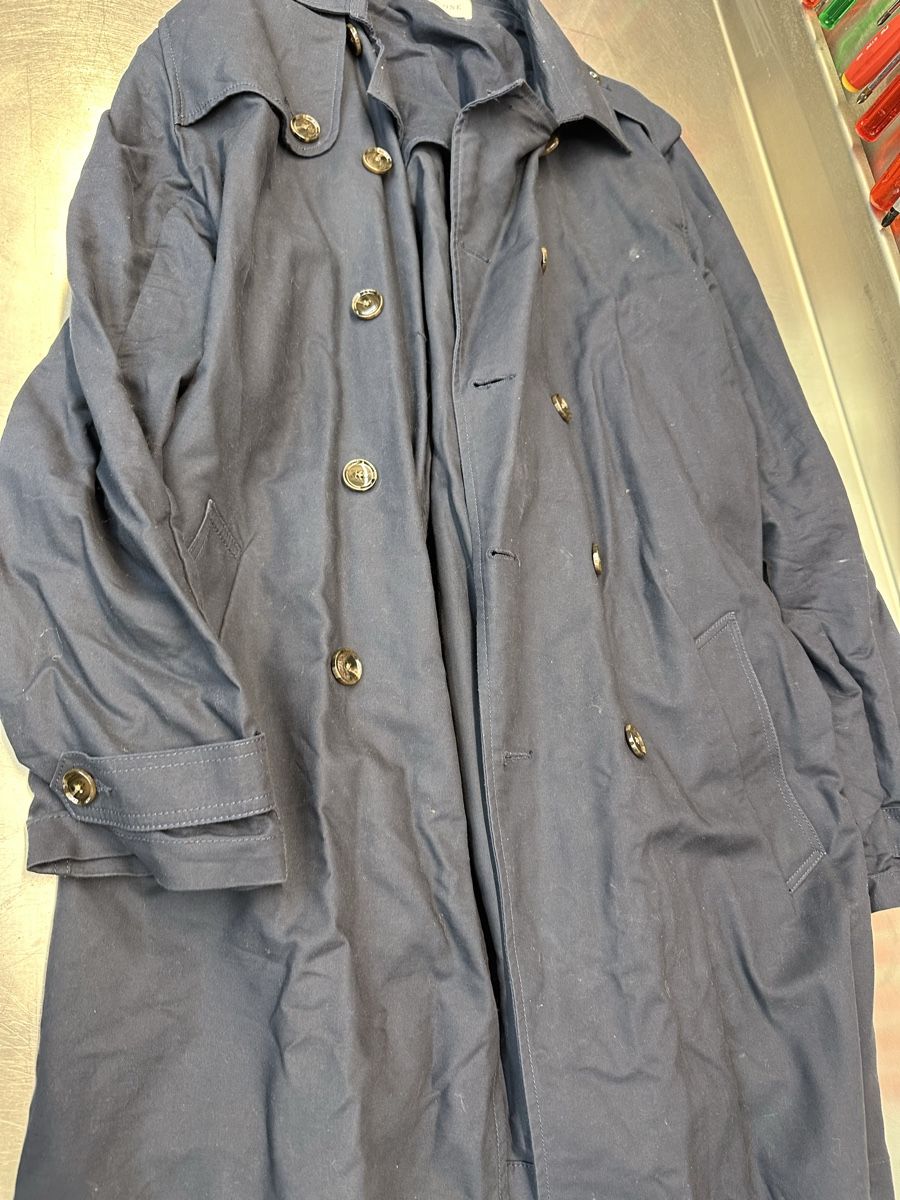 Mäntel: Herren Trenchcoat dunkelblau – Gebraucht aus Schwende von weesli