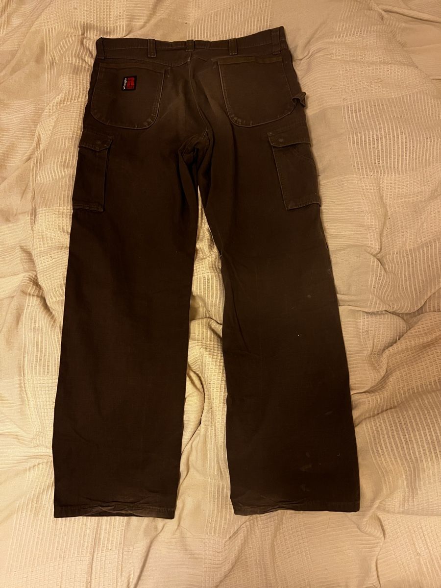 Hosen: Pantalon cargo brun – Gebraucht aus Carouge GE von Romann. 1