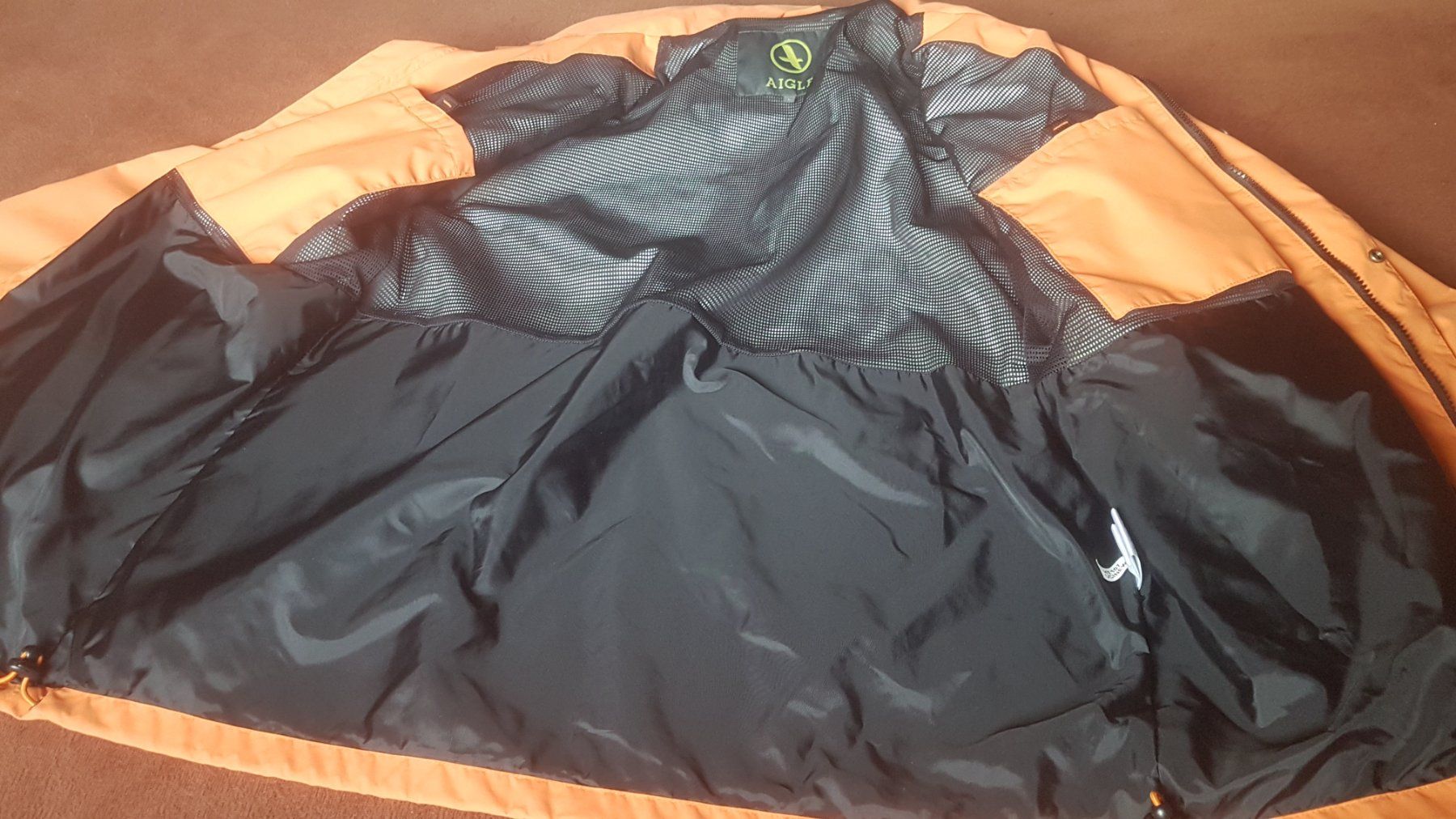 Giacche: Veste orange taille L marque Aigle capuchon intégré – Usato da Villiers venduto da san_jn5w 2