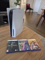 PS5 PlayStation 5 défectueuse - defekt avec 3 jeux