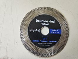 Diamanttrennscheibe 125mm Porzellan neu in OVP