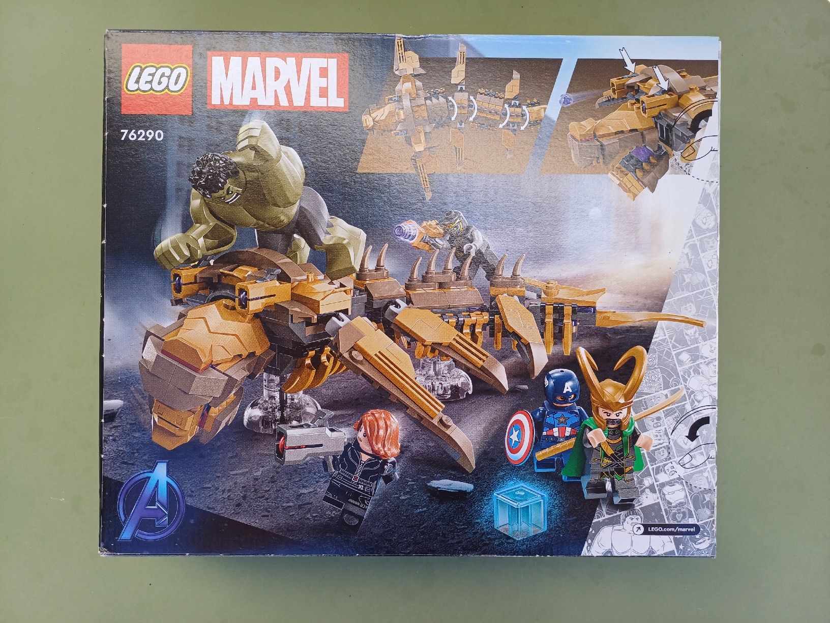 Lego Kit di costruzioni: Lego Marvel 76290 neuf scellé  – Nuovo e nell'imballaggio originale da Begnins venduto da Drastic-Sound 1