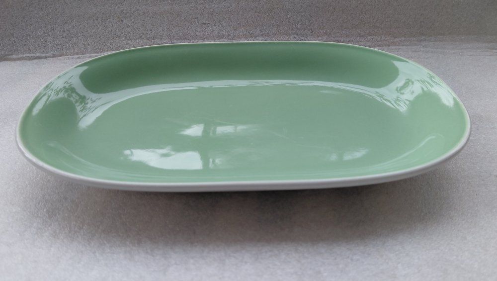Rössler Piatti di portata: Rössler Grüner Platte 32 cm -V12 – Usato da Morges venduto da vimajes12 1