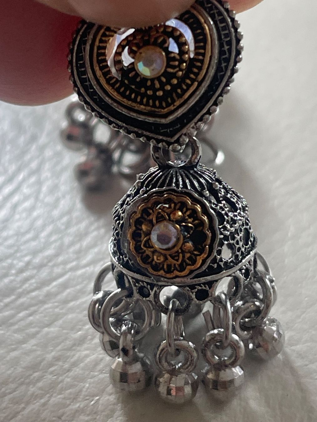 Ohrringe & -stecker: Ohrringe - Jhumka Earrings – Gebraucht aus Minusio von Pink222