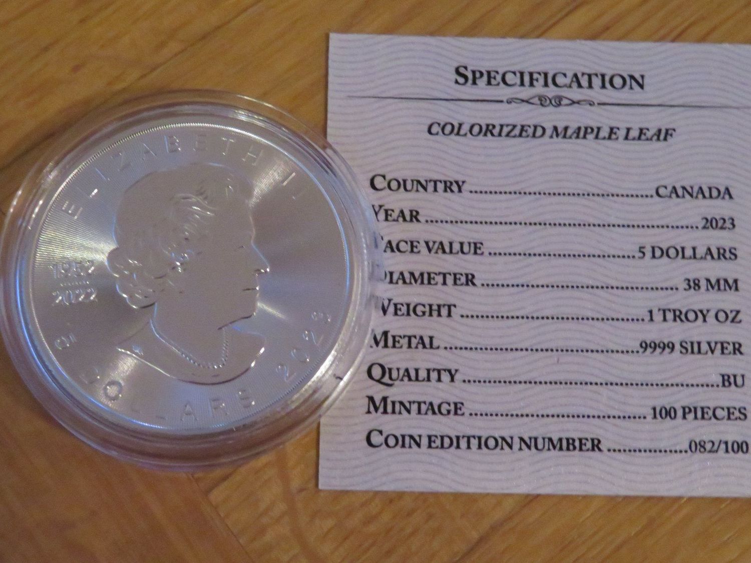 Alle Münzen: Orange Fire Skull 2023 Maple Leaf 1 OZ SILBER -COLOR EDIT – Neu (gemäss Beschreibung) aus Wetzikon ZH von Nicki6 2