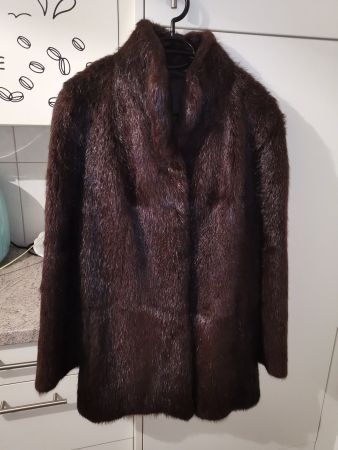 PELZ JACKE GRÖSSE 42