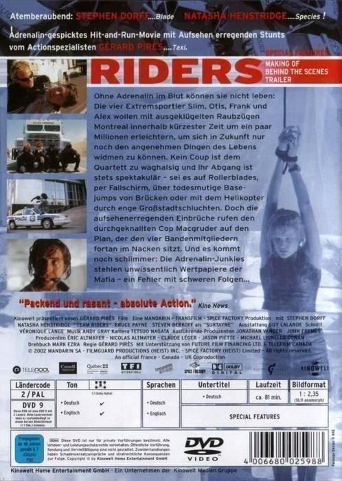 Alle DVDs: Riders – Neu (gemäss Beschreibung) aus Volketswil von Fraese1 1