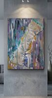 Gemälde " Netz" handmade 50×70