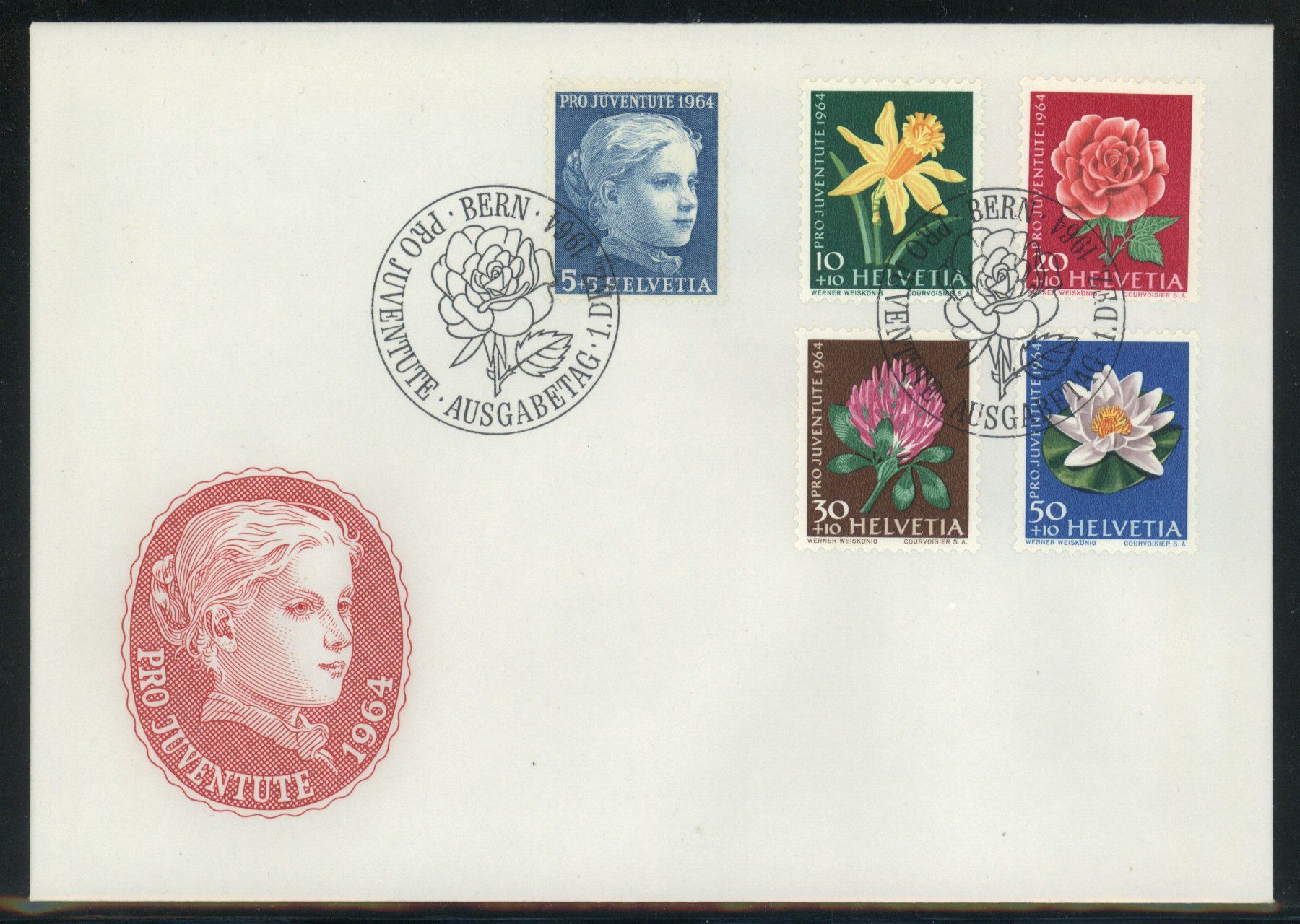 Tutti i francobolli: 1964, FDC, Pro Juventute – Usato da Willisau venduto da Vollstempel