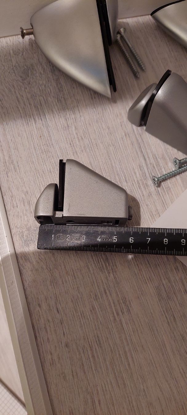 Scaffali: Tablarhalter 2 und 2 chrom mat komplett – Usato da Muri AG venduto da nindo1 3