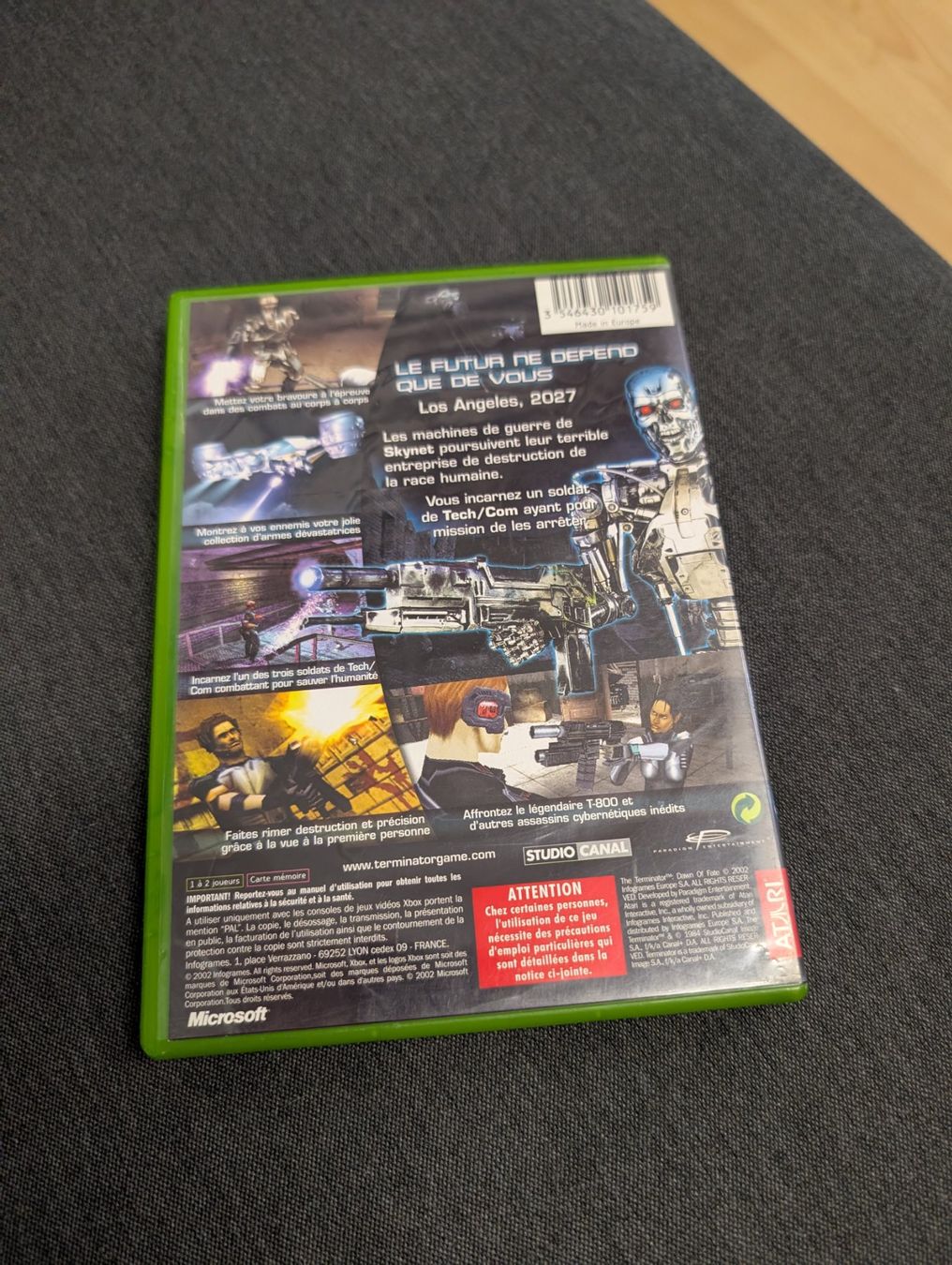 Giochi: The terminator un autre futur Microsoft Xbox – Usato da Giubiasco venduto da Ticinerd 1