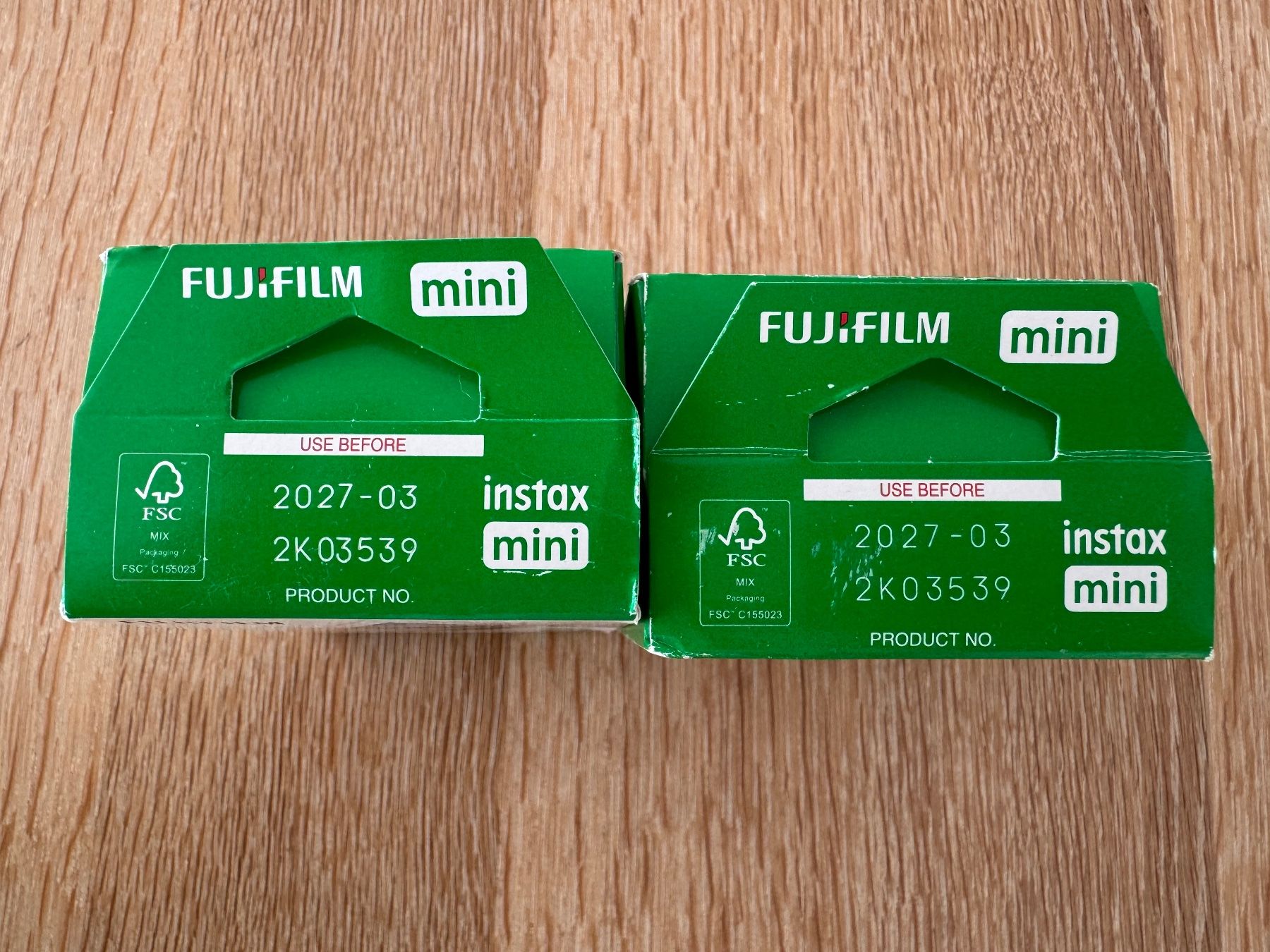 Fujifilm Pellicole: 2 Packungen Instax Mini Film – Nuovo e nell'imballaggio originale da Meggen venduto da telemama 1