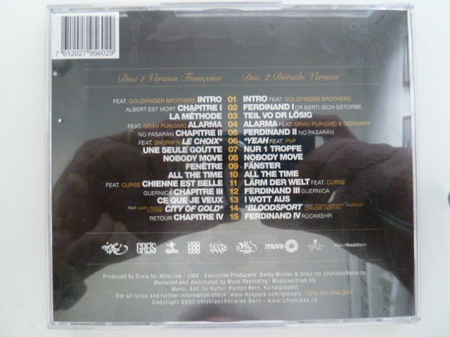 CD: GREIS - 2  (2 CD's, vergriffen) – Usato da Au ZH venduto da sikoku 3
