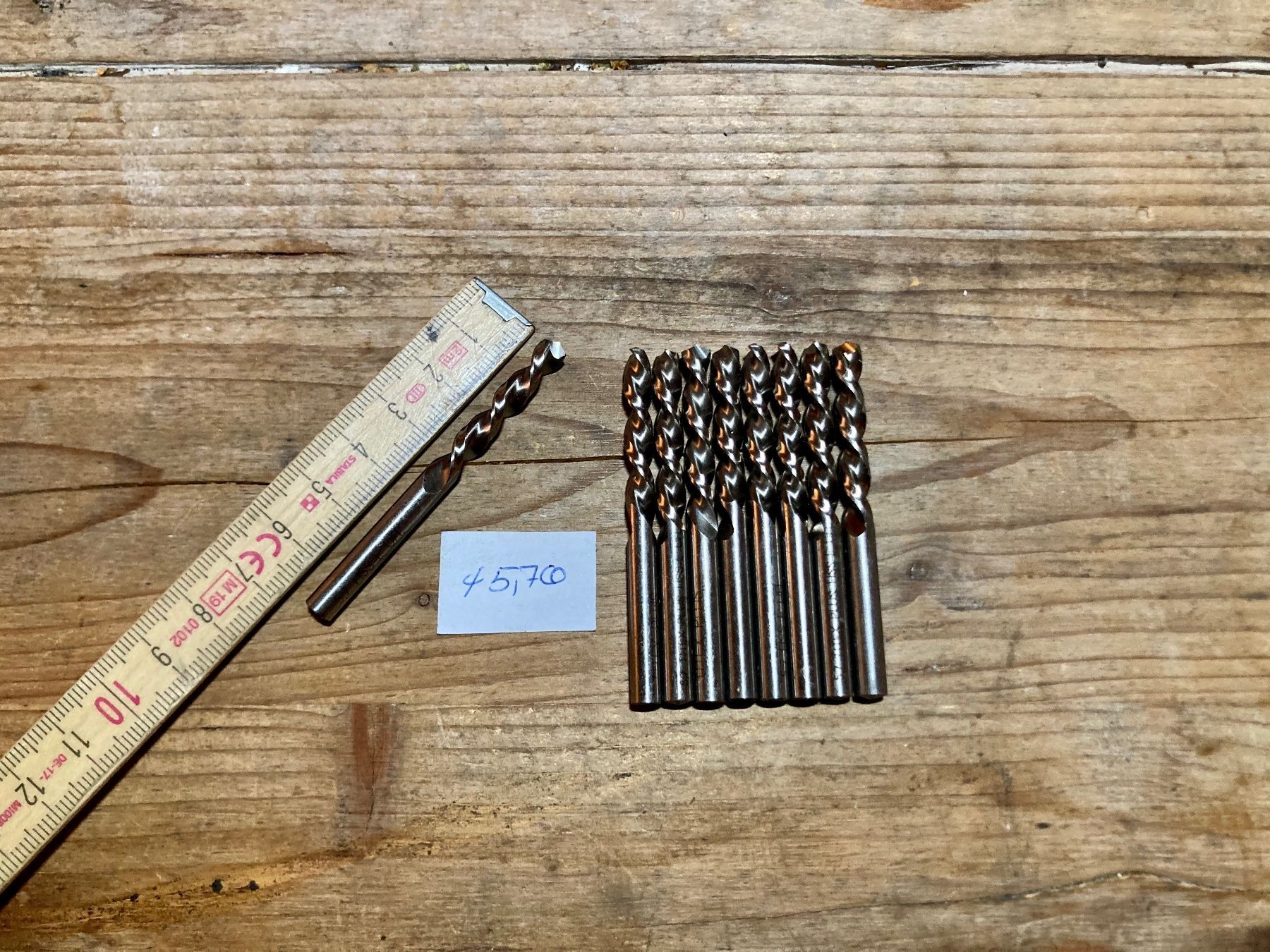 Altri macchinari per industria metallurgica: Spiralbohrer 5,70mm - 1 Stk. – Nuovo (secondo la descrizione) da Arch venduto da bayrischgrill
